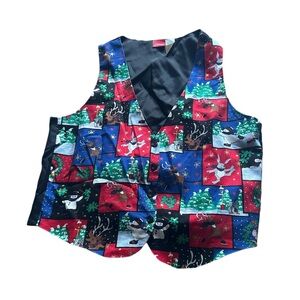 Vintage Christmas vest